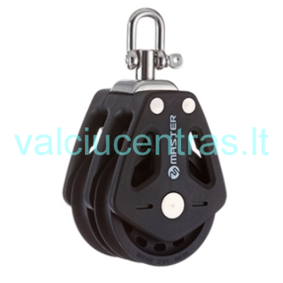 Master dvigubas pasukamas blokas su šekeliu 35mm